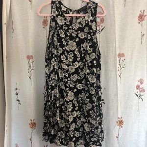 Sleeveless Floral Mini Dress
